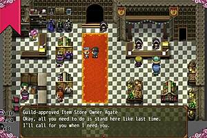 i watch the cute petite girl cum on big cock in hentai game