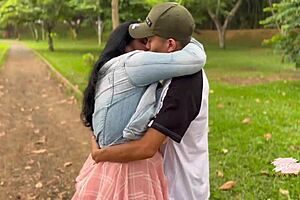 outdoor park sex with former classmate savannah watson