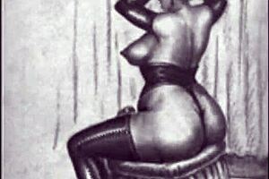 i-i just love these vintage erotic drawings so much