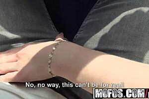 Stranded teen gets fucked after car trouble