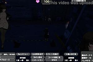 Sereka-san’s daring solo performance in a transparent coat in public
