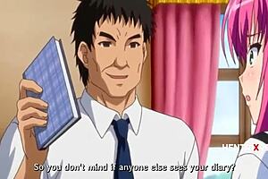 Teacher Blackmails Petite Student Over Lusty Diary Thoughts for Step Brother