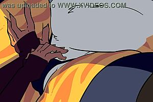 two girls sharing one bed in anime hentai