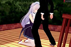 Belfast Says, Come To Lunch And Fuck Me! Watch Full Azurlane Movie And POV On Sheer Fantasyking3