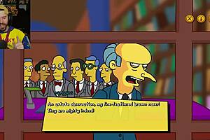 The Simpsons game that you have not played yet is the burning of the mansion of Mr. Burns