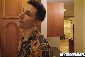 Gay Couple Engages in Intense Bareback Fucking on Valentine's Day