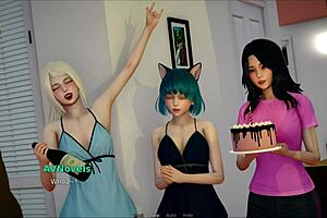 My bully turns into my intense lover in this hentai episode 71