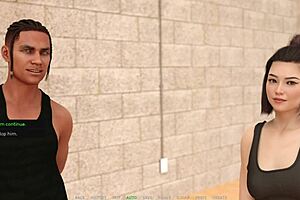 complete gameplay - westview academy part 6, featuring huge sexy 3d cartoon boobs and tits in dating scene.