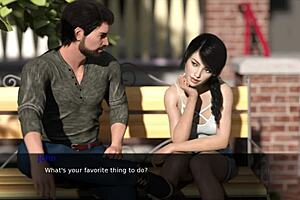 I explore big tits in 3d anime hentai game pine falls 8