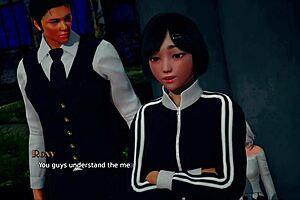 Exploring my real desire in anime hentai game series 155