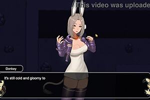 check out this hentai ranch game with huge tits 😍🐄