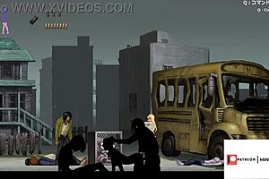 Parasite in city: Stage 2 - Anime porn game with anime sex scenes