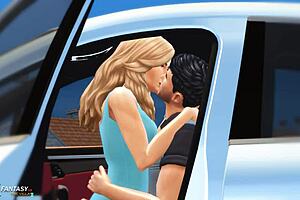 Mia hayes in porsche