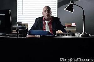 Wow, Kagney Linn Karter Gags Hard On Cock During Massage!