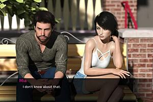 I explore big tits in 3d anime hentai game pine falls 8