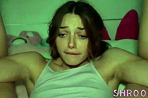 A girl next door allows her father to use her hidden part