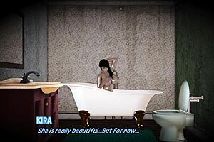 Hentai game with big tits and monster cock action