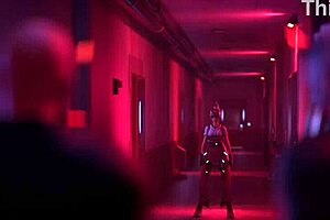 kiriko gets face fucked and bent over in a gangbang