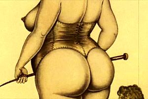 vintage erotica with a retro vibe