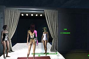 fallout 4 fashion inspired by cyberpunk 2077 styles