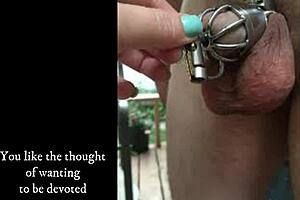 Hypnosis for male chastity: Your penis is your wife's property