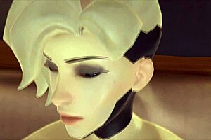 Waifu Sex Simulator Featuring Mercy In Game Setting