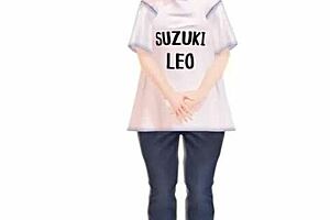 anime girl stretches in yoga exercise