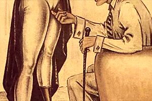 Vintage Erotic Drawings in Retro Comics