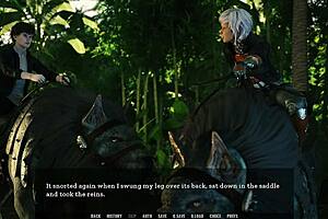 my hot teen 18+ pussy is so wet for me, but this surprise in the 3d anime hentai game turns me on even more