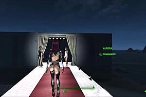 fallout 4 fashion inspired by cyberpunk 2077 styles