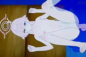 takanashi hoshino and utazumi sakurako in intense 3d hentai idol sex