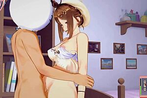 Atelier Ryza 2: Ao Haru no Sophias - Koikatsu sex scene with Reisalin