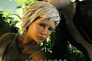 Wet and wild teen action in 3D cartoon porn
