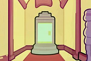 The Simpsons Game Burns Mansion Parody