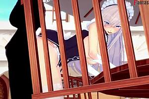 Belfast Says, Come To Lunch And Fuck Me! Watch Full Azurlane Movie And POV On Sheer Fantasyking3