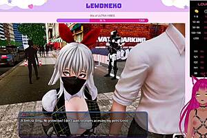 Vtuber Lewdneko Plays Harem Hotel Part 22, Featuring Blowjob And Vibrator Scenes