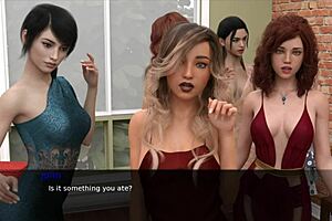 3D animated porn game with big boobed women