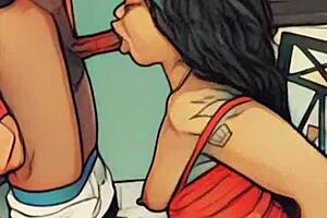 Mommy Sucks Stepbro Cock Like She Has No Teeth