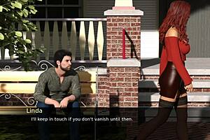 I explore big tits in 3d anime hentai game pine falls 8