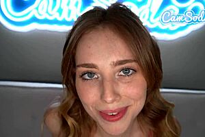 Cute Teen Oils and Fucks to Orgasm!