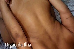 i enjoy intense anal dp with two guys in bed, feeling amazing orgasm.