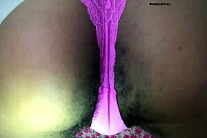 look at that hairy asshole up close, he says