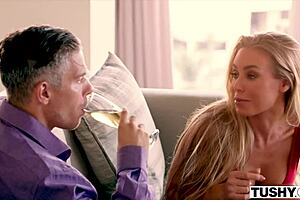 vixenplus star nicole aniston tries first anal with huge gapes and facial finish