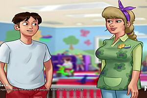 Summertimesaga E2 36 - Barn Shakes with Wild Uncensored Hentai Big Ass Action