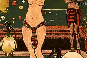 Vintage Erotic Drawings in Retro Comics