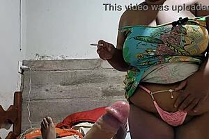 oh no i squirted a huge load of cum on my fat milf stepmom's face again