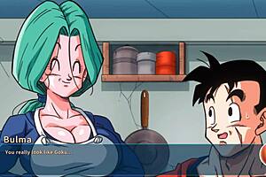 Future bulma thanks gohan with amazing sex and cum 😘