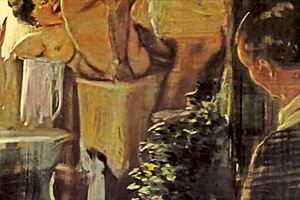 Stará vintage erotická ilustrace odhaluje skrytý smyslný příběh