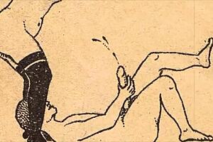 discover the alphabet in a naughty vintage comic