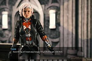 my hot teen 18+ pussy is so wet for me, but this surprise in the 3d anime hentai game turns me on even more